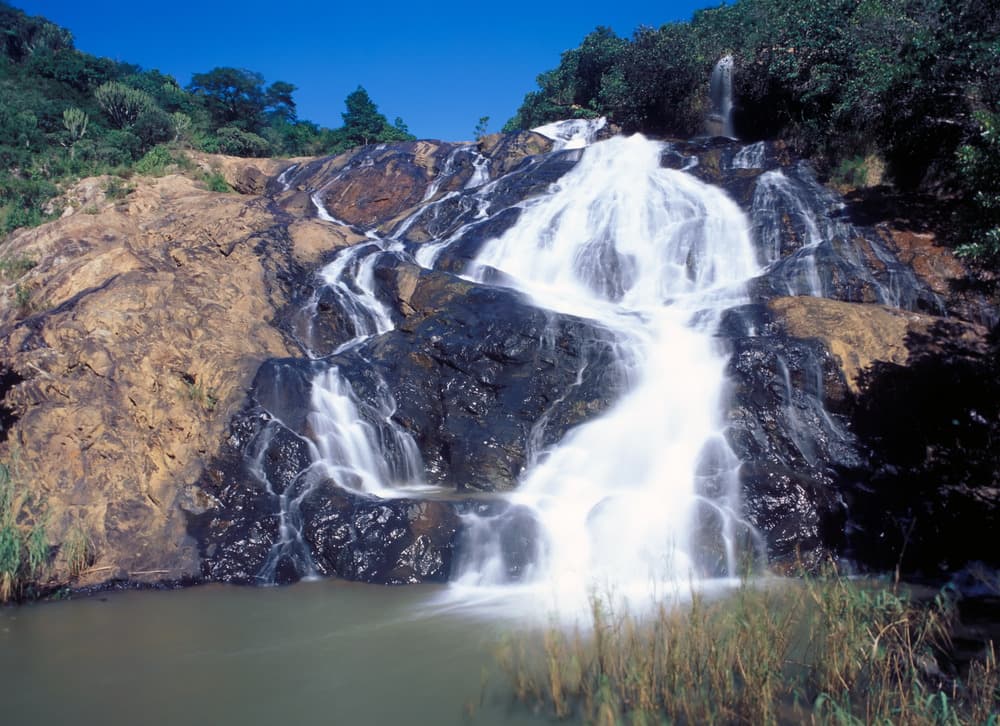 Das Naturschutzgebiet der Phophonyane-Wasserfälle